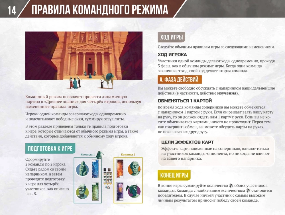 Настольная игра - Древнее знание